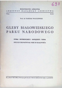 Gleby Białowieskiego Parku Narodowego