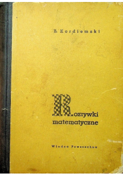 Rozrywki matematyczne