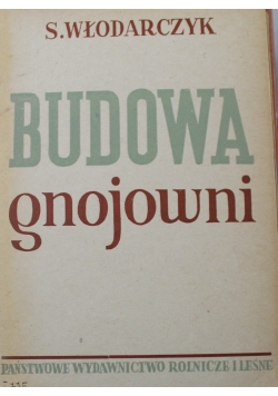 Budowa gnojowni