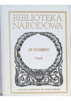 Kochanowski Fraszki