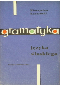 Gramatyka języka włoskiego
