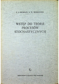 Wstęp do teorii procesów stochastycznych