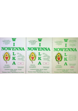 Wielka nowenna Tom 1 do 3