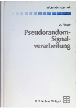 Pseudorandom signal verarbeitung