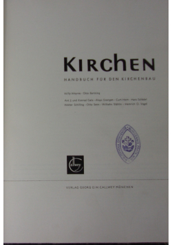 Kirchen handbuch fur den Kirchenbau