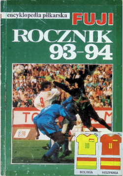 Encyklopedia piłkarska Fuji Rocznik 93 - 94