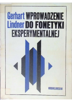 Wprowadzenie do fonetyki eksperymentalnej