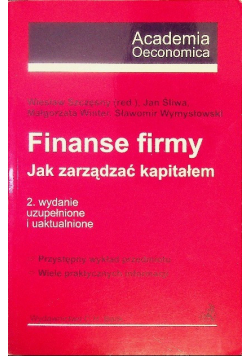 Finanse firmy Jak zarządzać kapitałem