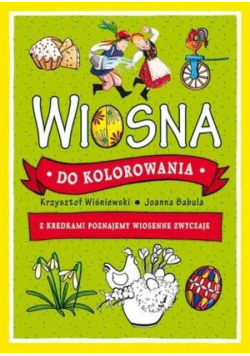Wiosna do kolorowania