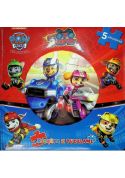 Psi Patrol Książka z puzzlami