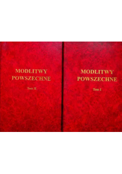 Modlitwy Powszechne Tom I i II