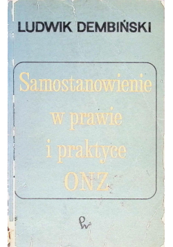 Samostanowienie w prawie i praktyce ONZ