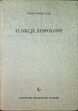 Funkcje zespolone