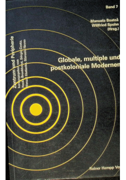 Globale, multiple und postkoloniale Modernen