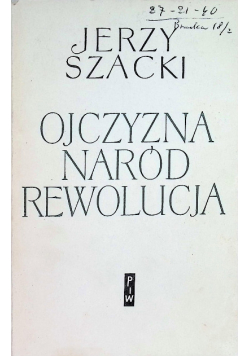 Ojczyzna Naród Rewolucja