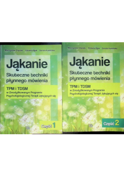 Jąkanie. Skuteczne techniki płynnego mówienia komplet 1-2