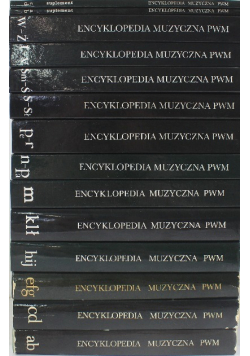 Encyklopedia muzyczna Tom 1 do 14
