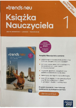 #Trends Neu 1 Książka nauczyciela język niemiecki