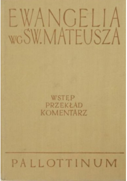 Ewangelia według św. Mateusza