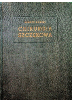 Chirurgia szczękowa