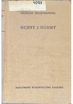 Oceny i normy
