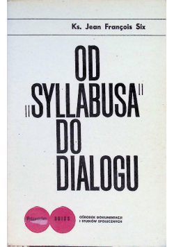 Od Syllabusa do dialogu