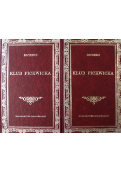 Klub Pickwicka Tom 1 i 2