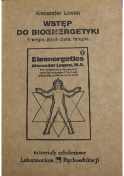 Wstęp do bioenergetyki