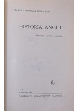 Historia Anglii