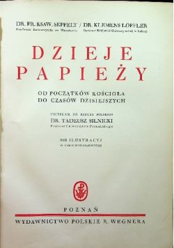 Dzieje papieży, 1936 r.