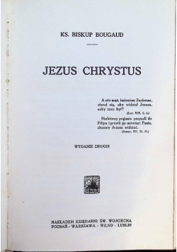 Jezus Chrystus 1927 r.