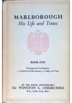 Marlborough His Life and Times Book 1