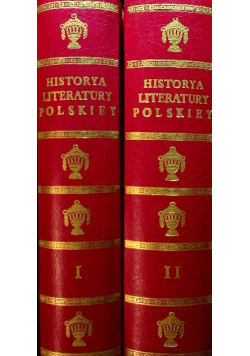 Historya literatury Polskiey Tom 1 i 2