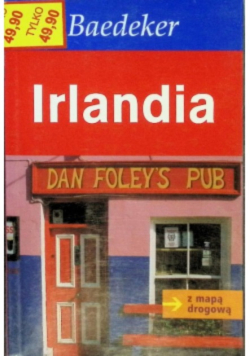 Irlandia z mapą drogową