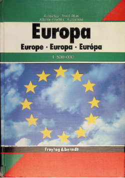 Grosser Autoatlas Europa. 1:800000