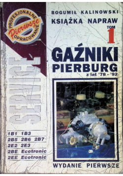 Książka napraw Gaźniki Pierburg