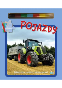 Książeczki z puzzlami Pojazdy