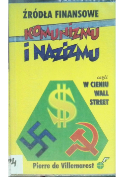 Źródła finansowe komunizmu i nazizmu