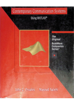 Contemporary Communication Systems Using Matlab