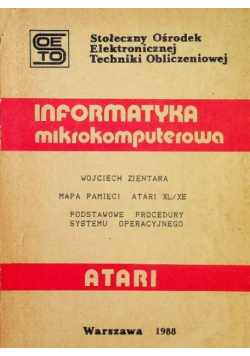 Informatyka mikrokomputerowa. Mapa pamięci atari XL/XE