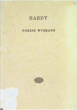 Hardy poezje wybrane