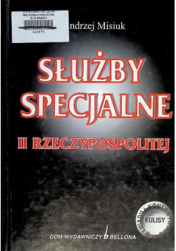 Służby specjalne II Rzeczypospolitej