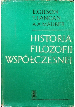Historia filozofii współczesnej