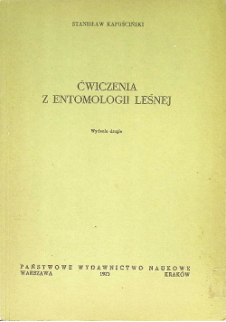 Ćwiczenia z entomologii leśnej