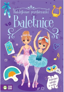 Naklejkowe przebieranki. Baletnice