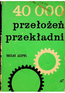 40 000 przełożeń przekładni