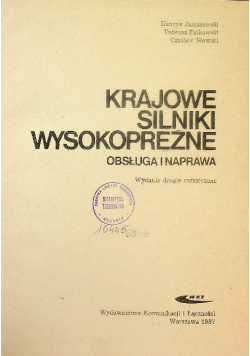 Krajowe silniki wysokoprężne