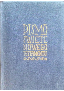 Pismo Święte Nowego Testamentu