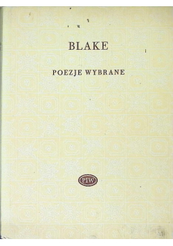 Blake Poezje wybrane