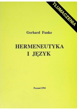 Hermeneutyka i język